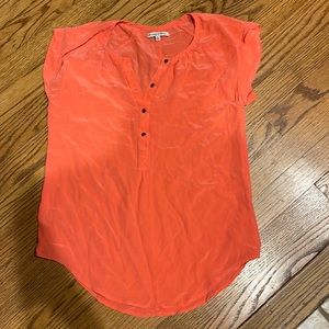 Madewell peach blouse. Size XS.